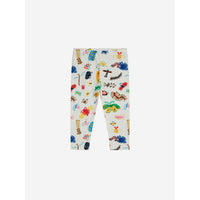 Bobo Choses Offwhite Baby Funny Insects All Over Leggings