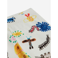Bobo Choses Offwhite Baby Funny Insects All Over Leggings