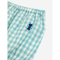 Bobo Choses Turquoise Baby Vichy Woven Bloomer