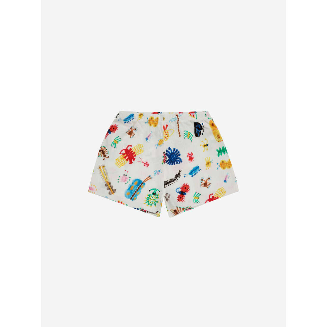 Bobo Choses Offwhite Baby Funny Insects All Over Shorts