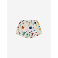 Bobo Choses Offwhite Baby Funny Insects All Over Shorts