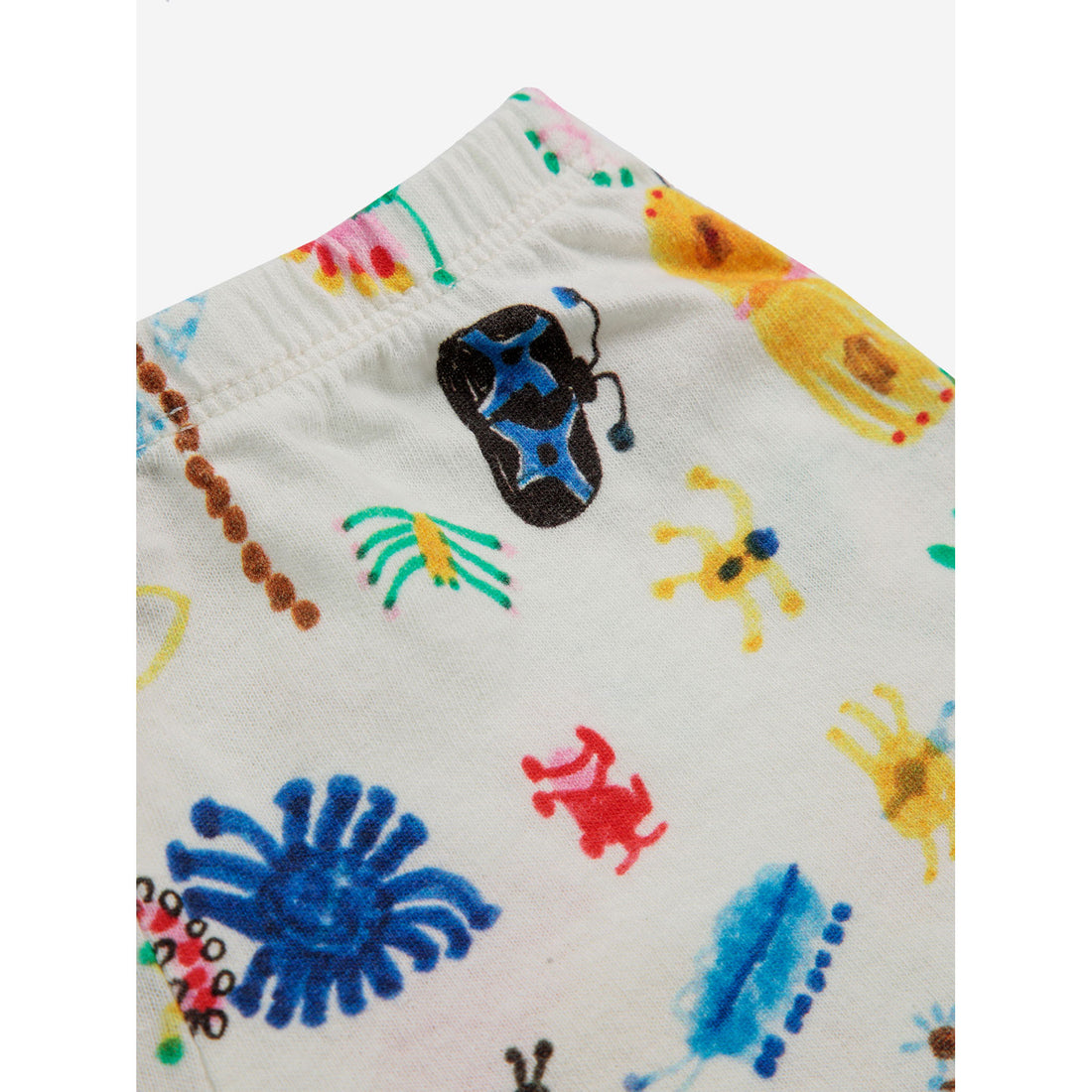Bobo Choses Offwhite Baby Funny Insects All Over Shorts