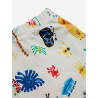 Bobo Choses Offwhite Baby Funny Insects All Over Shorts