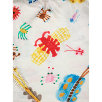 Bobo Choses Offwhite Baby Funny Insects All Over Shorts