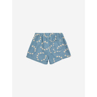 Bobo Choses Light Blue Baby Bobo Choses Circle Denim Bermuda Shorts