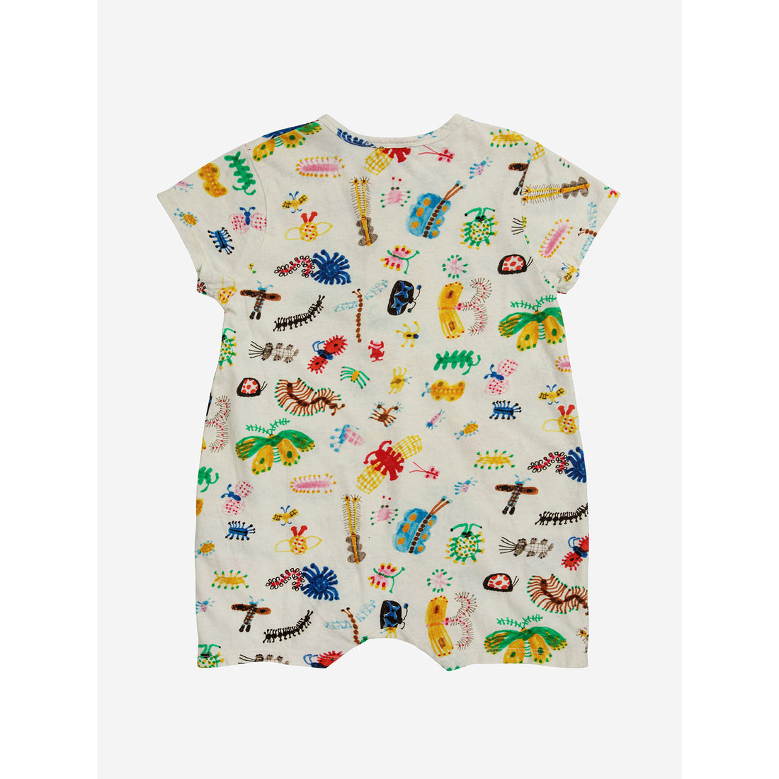 Bobo Choses Offwhite Baby Fuuny Insects All Over Playsuit