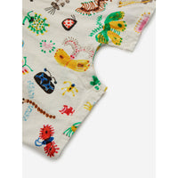 Bobo Choses Offwhite Baby Fuuny Insects All Over Playsuit
