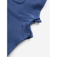 Bobo Choses Navy Blue Baby Tomato Playsuit