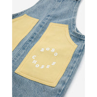 Bobo Choses Blue Baby Bobo Choses Circle Short Dungaree