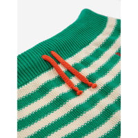Bobo Choses Green Baby Stripes Knitted Culotte