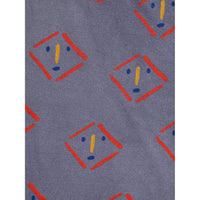 Bobo Choses Prussian Blue Masks All Over T-Shirt