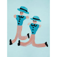 Bobo Choses Light Blue Dancing Giants T-Shirt