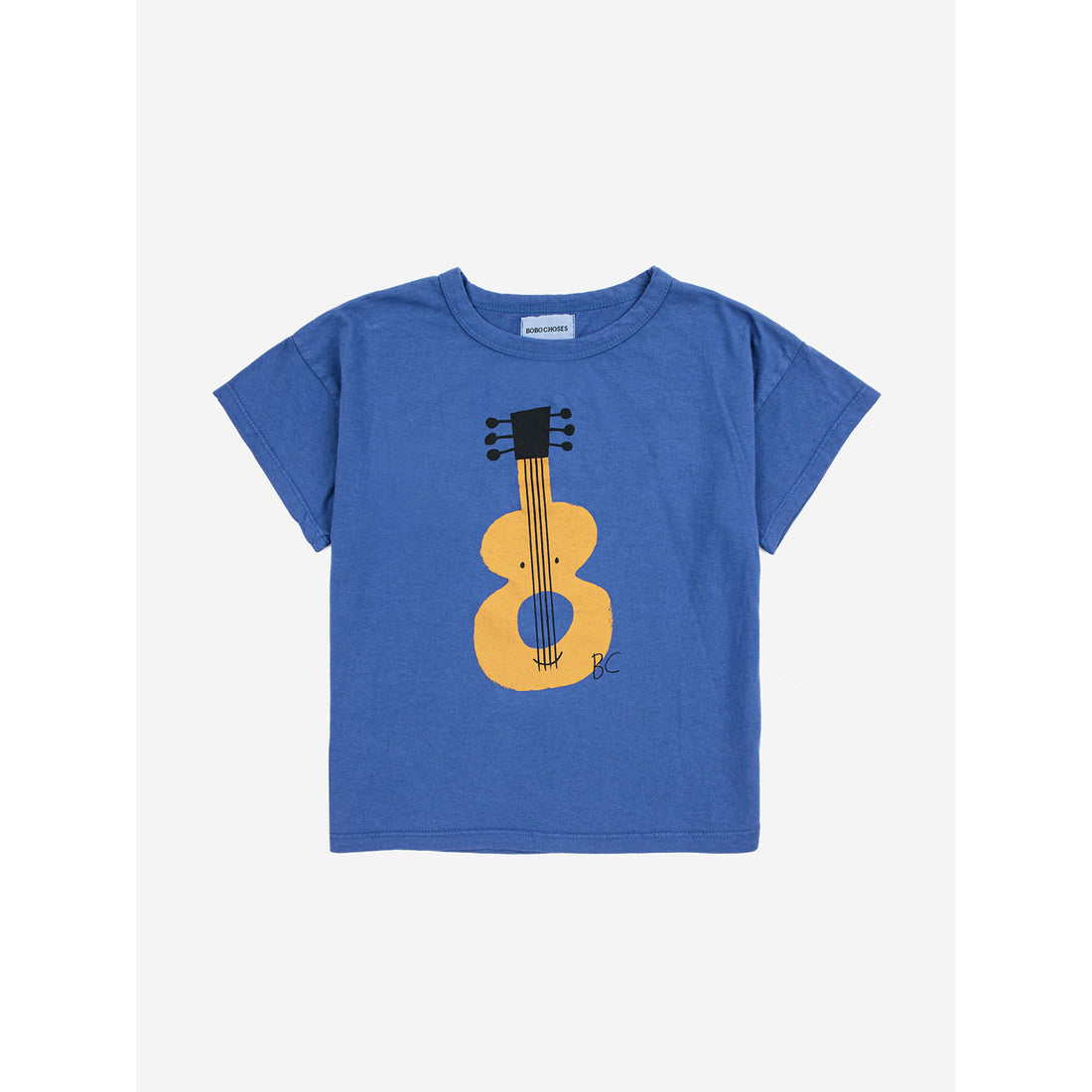 Bobo Choses Navy Blue Acoustic Guitar T-Shirt