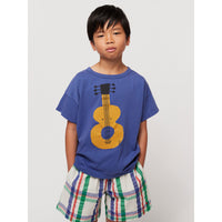 Bobo Choses Navy Blue Acoustic Guitar T-Shirt