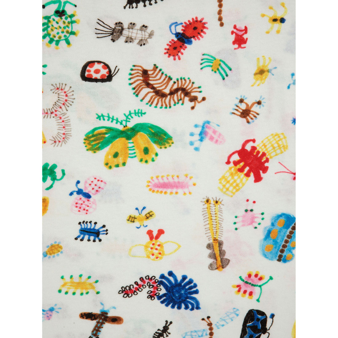 Bobo Choses Offwhite Funny Insects All Over T-Shirt