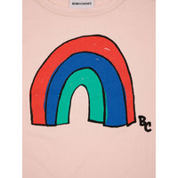 Bobo Choses Light Pink Rainbow T-Shirt