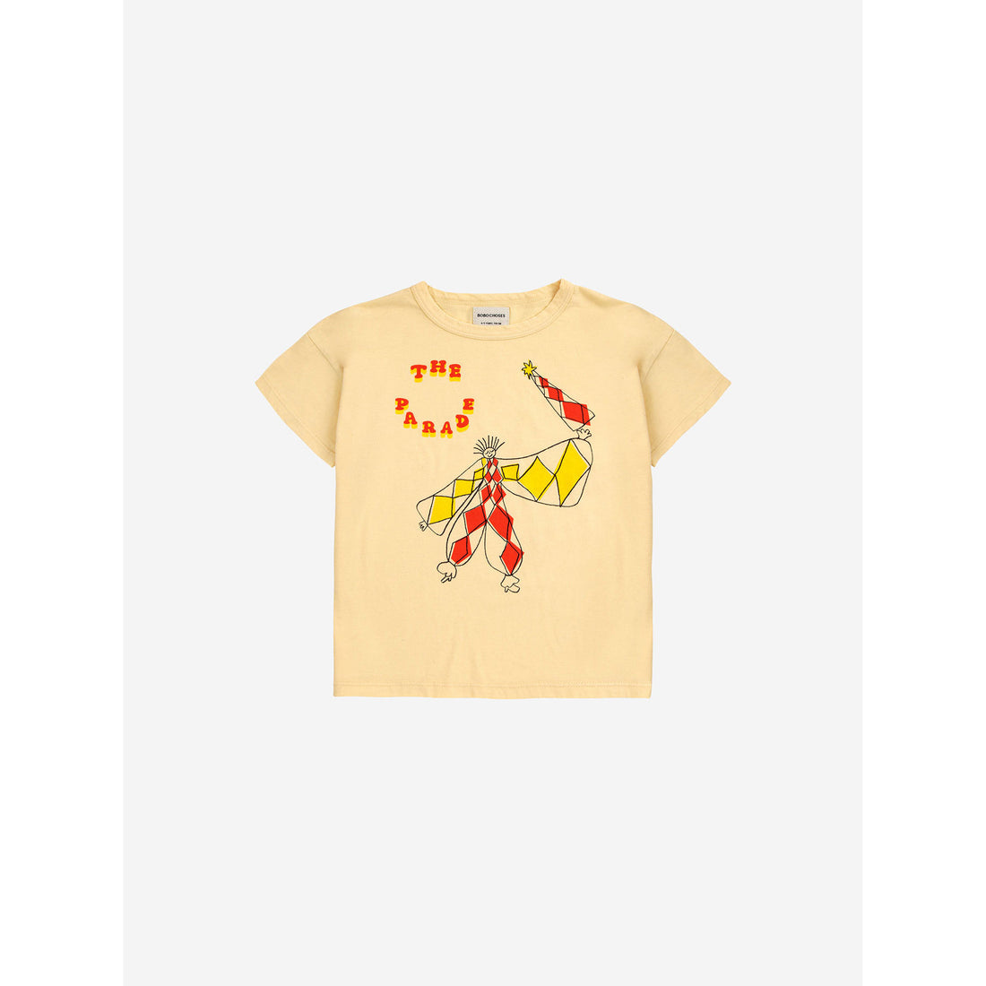 Bobo Choses Light Yellow The Parade Master T-Shirt