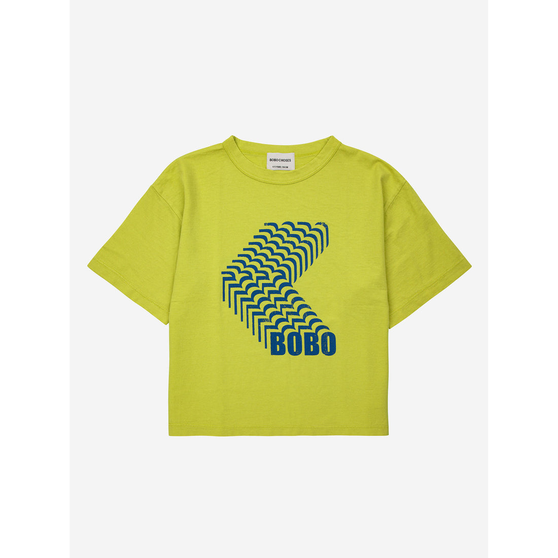 Bobo Choses Light Green Bobo Shadow T-Shirt