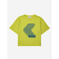 Bobo Choses Light Green Bobo Shadow T-Shirt