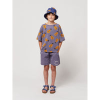 Bobo Choses Prussian Blue Acoustic Guitar All Over T-Shirt