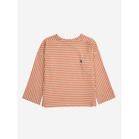 Bobo Choses Offwhite Stripes Long Sleeve T-Shirt