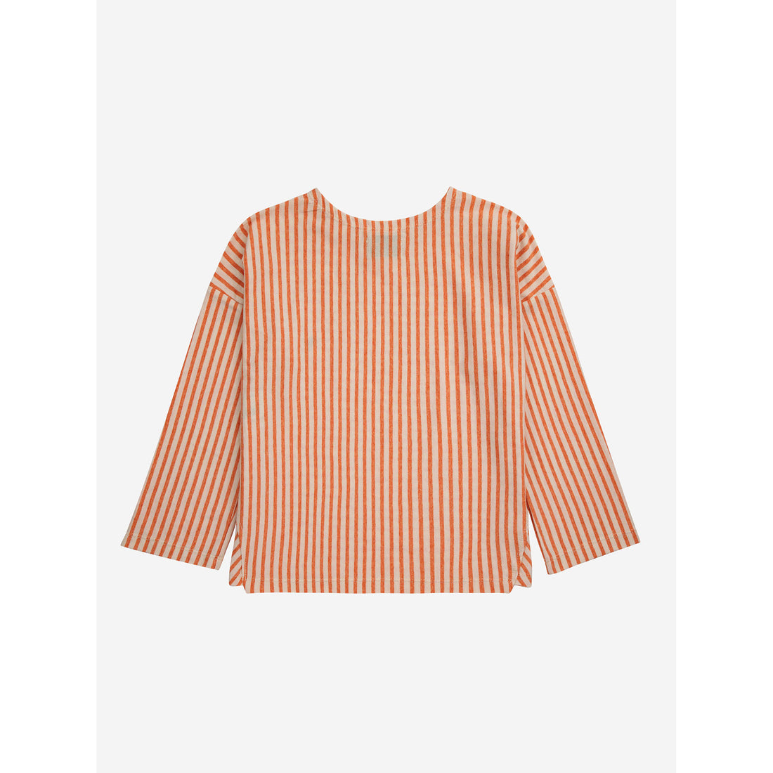 Bobo Choses Offwhite Stripes Long Sleeve T-Shirt