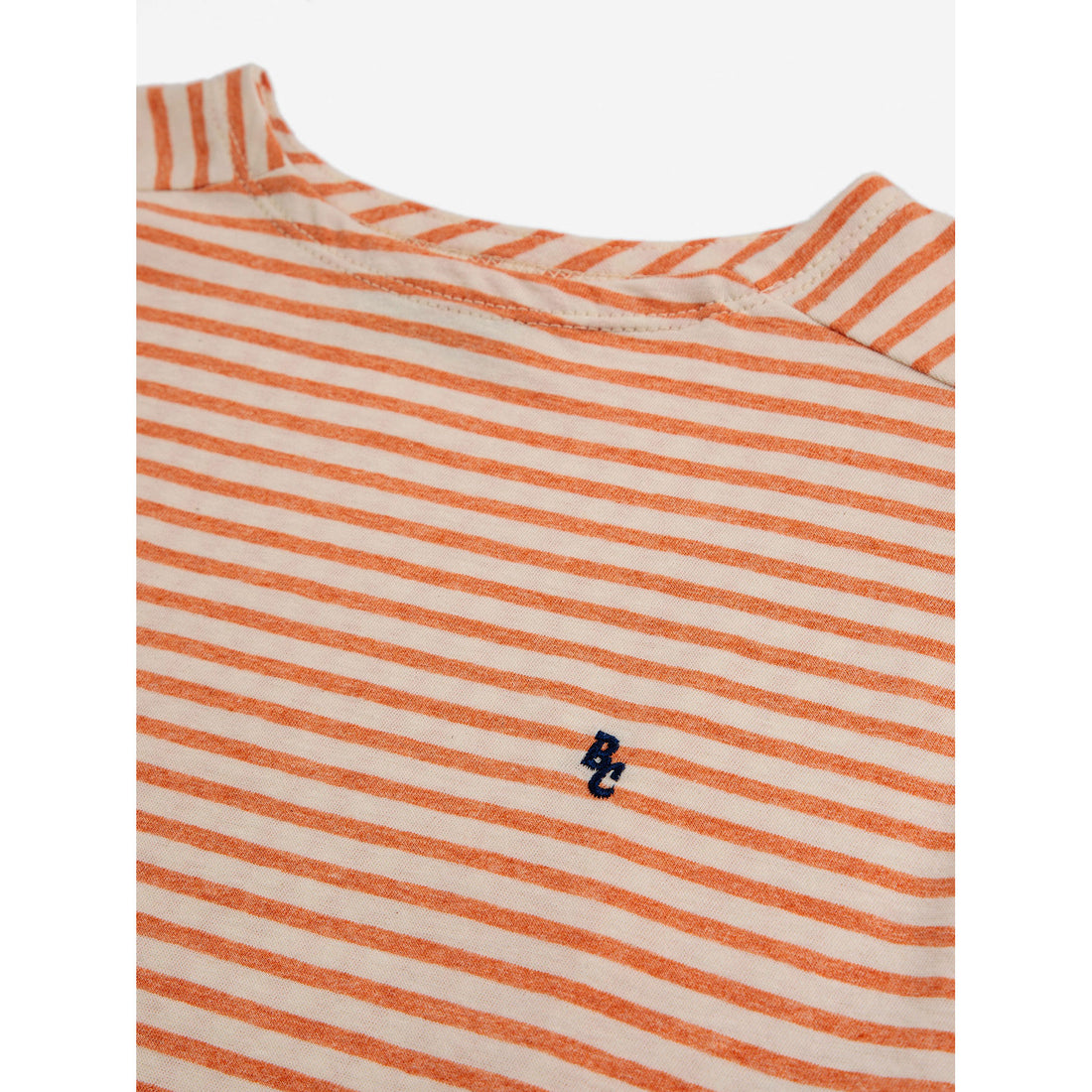 Bobo Choses Offwhite Stripes Long Sleeve T-Shirt