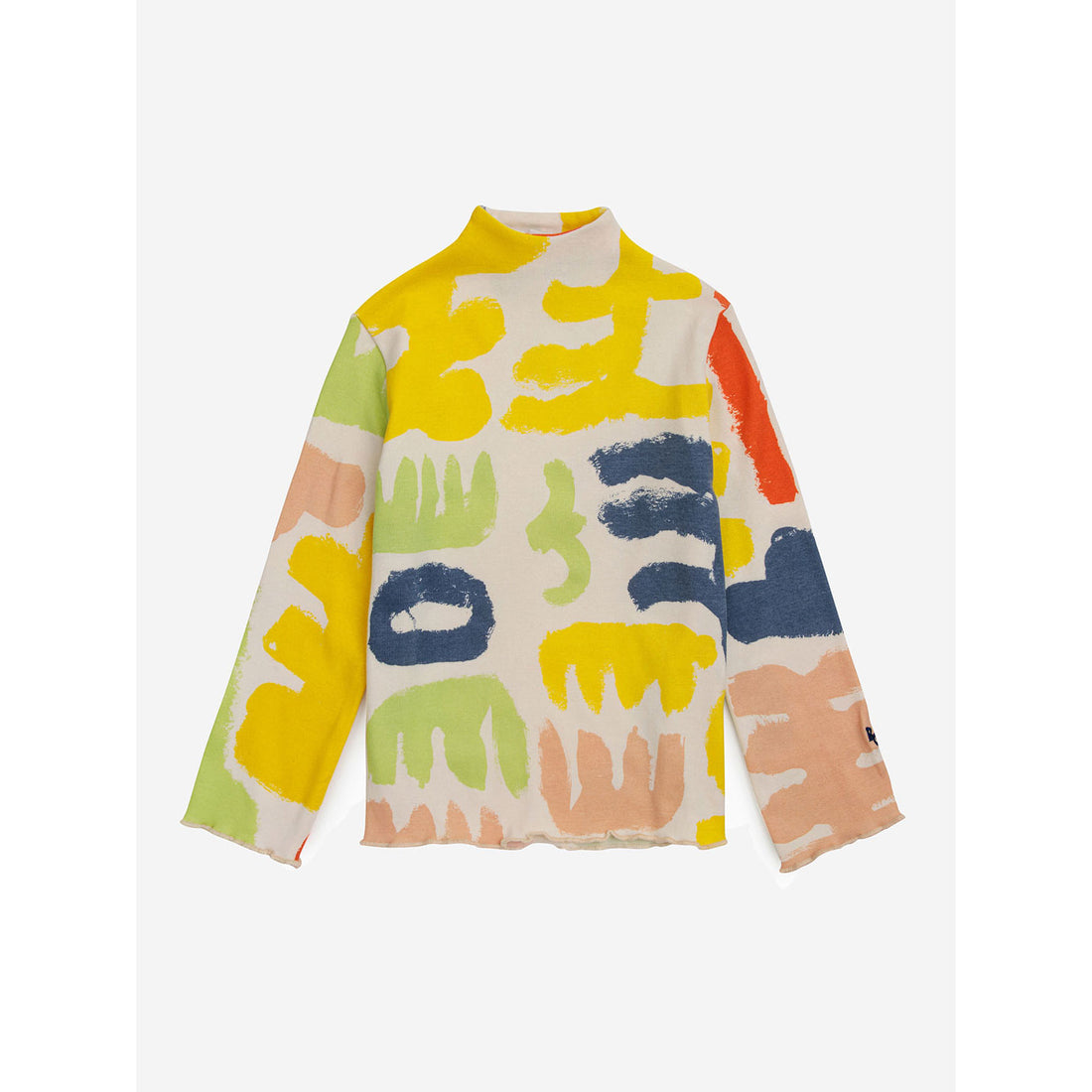 Bobo Choses Offwhite Carnival All Over Long Sleeve T-Shirt