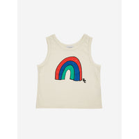 Bobo Choses Offwhite Rainbow Tank Top
