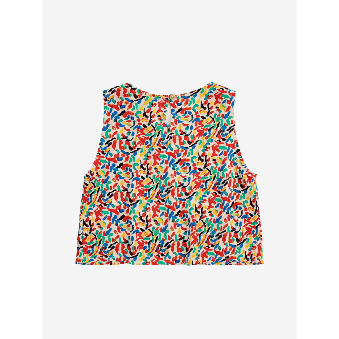 Bobo Choses Multicolor Confetti All Over Woven Top