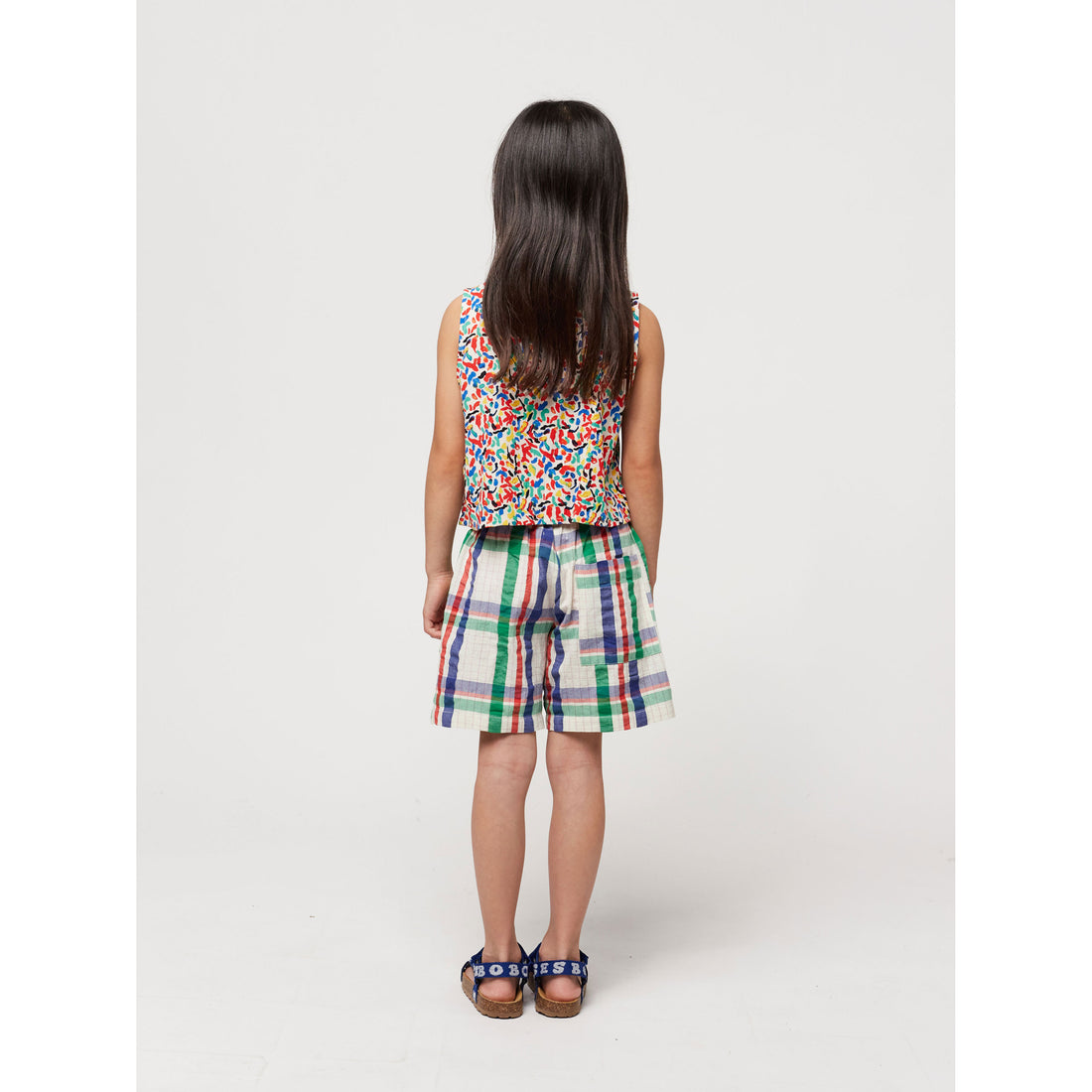 Bobo Choses Multicolor Confetti All Over Woven Top