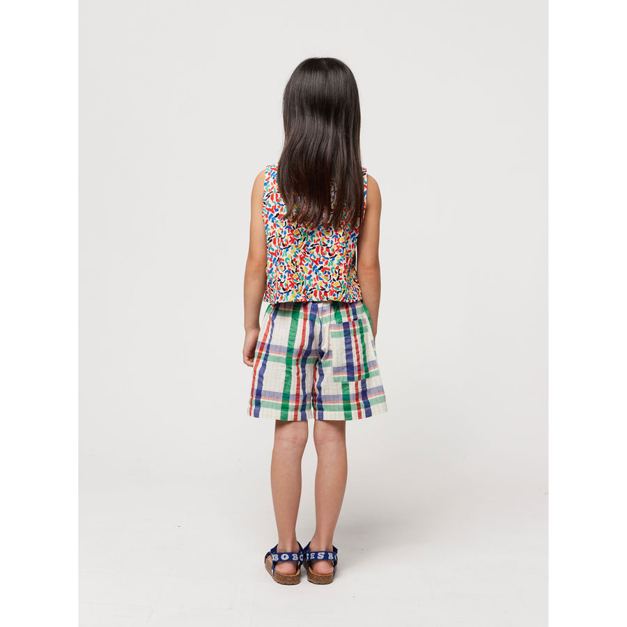 Bobo Choses Multicolor Confetti All Over Woven Top