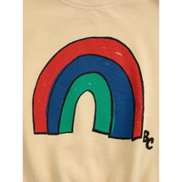 Bobo Choses Light Yellow Rainbow Sweatshirt