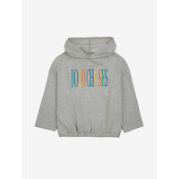 Bobo Choses Light Heather Grey Bobo Choses Embroidery Hoodie