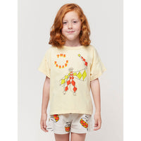Bobo Choses Beige Play The Drum All Over Shorts