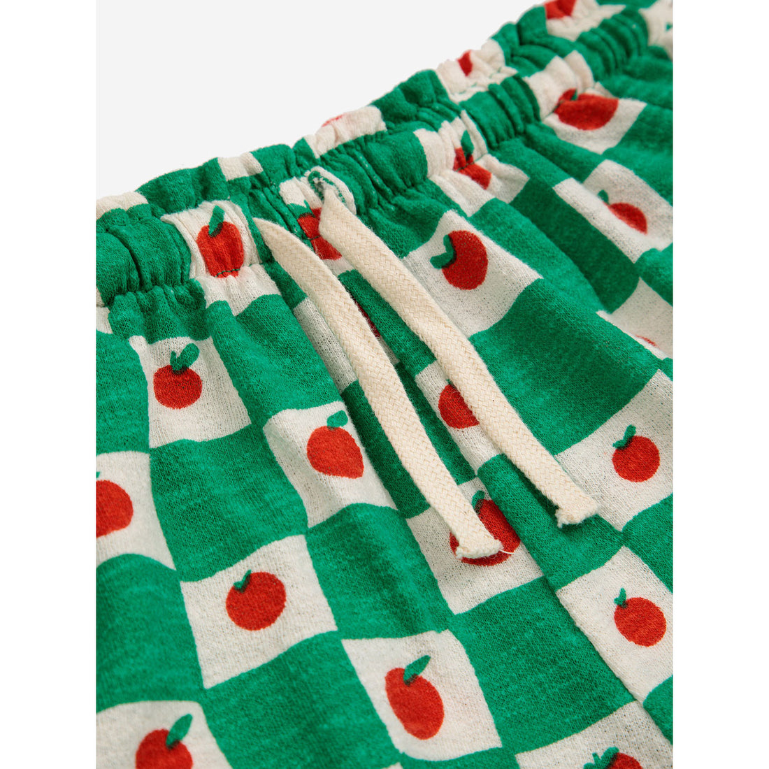 Bobo Choses Offwhite Tomato All Over Ruffle Shorts
