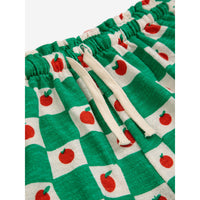 Bobo Choses Offwhite Tomato All Over Ruffle Shorts