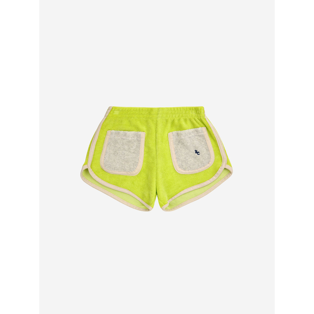 Bobo Choses Light Green Terry Shorts