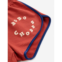 Bobo Choses Burgundy Red Bobo Choses Circle Shorts