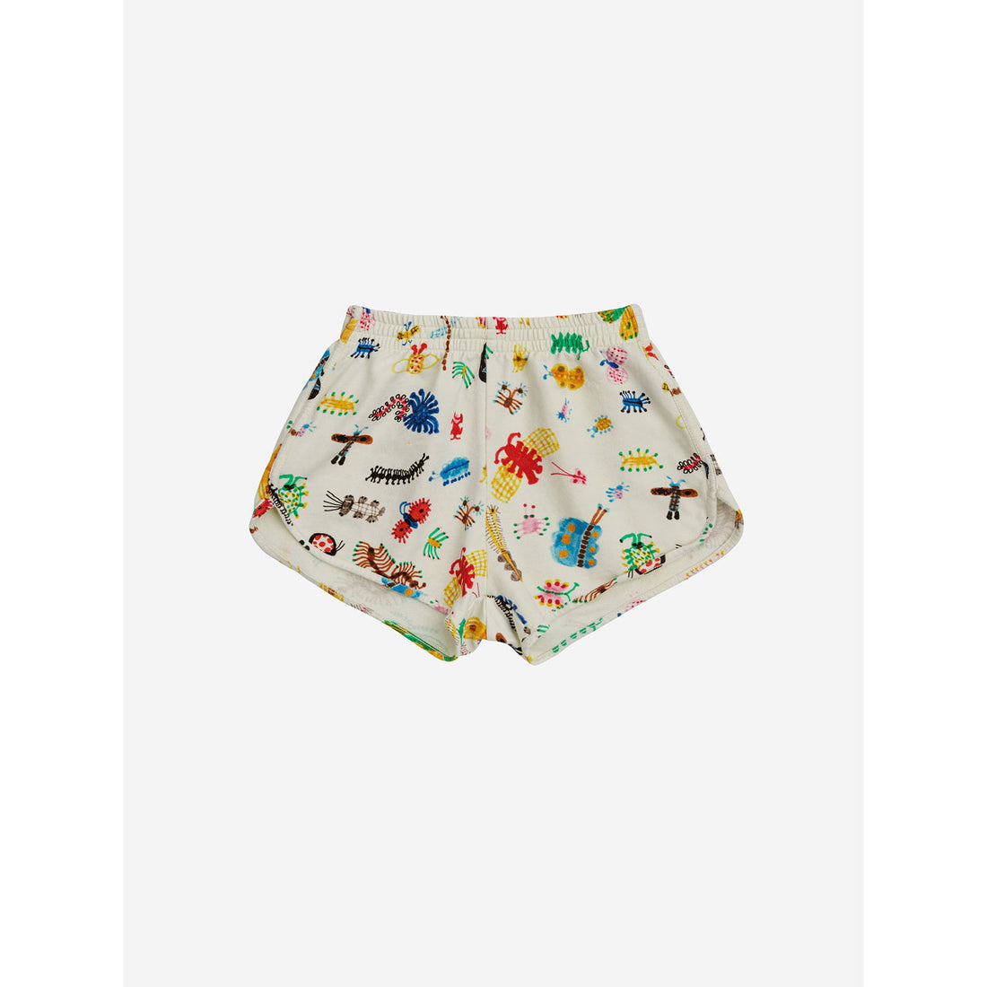 Bobo Choses Offwhite Funny Insects All Over Shorts