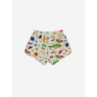 Bobo Choses Offwhite Funny Insects All Over Shorts
