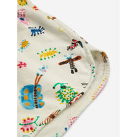 Bobo Choses Offwhite Funny Insects All Over Shorts