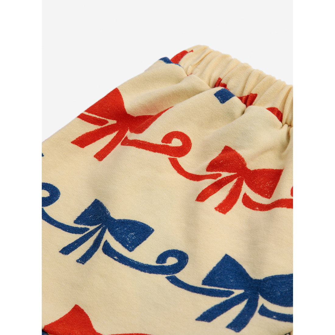 Bobo Choses Light Yellow Ribbon Bow All Over Ruffle Skirt