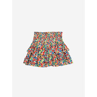 Bobo Choses Multicolor Confetti All Over Woven Ruffle Skirt