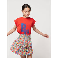 Bobo Choses Multicolor Confetti All Over Woven Ruffle Skirt