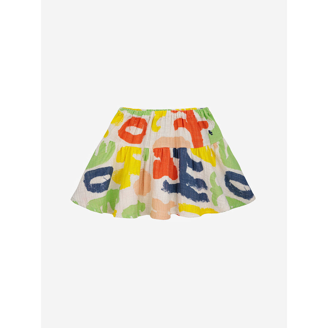 Bobo Choses Offwhite Carnival All Over Woven Skirt