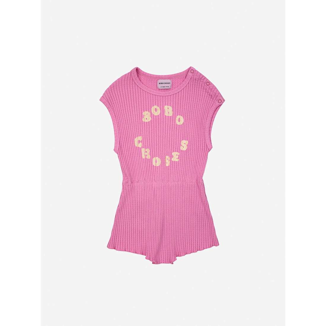 Bobo Choses Pink Bobo Choses Circle Playsuit