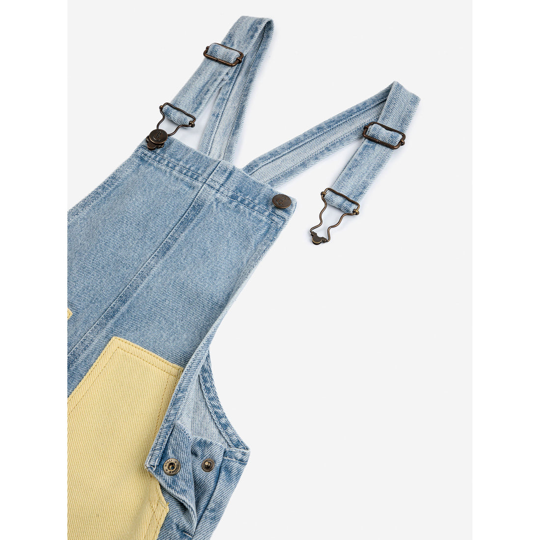 Bobo Choses Light Blue Bobo Choses Circle Short Dungaree