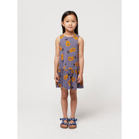 Bobo Choses Prussian Blue Acoustic Guitar All Over Dress