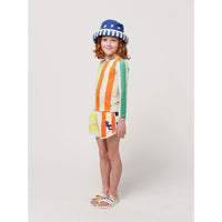 Bobo Choses Multicolor Stripes Swim Shorts